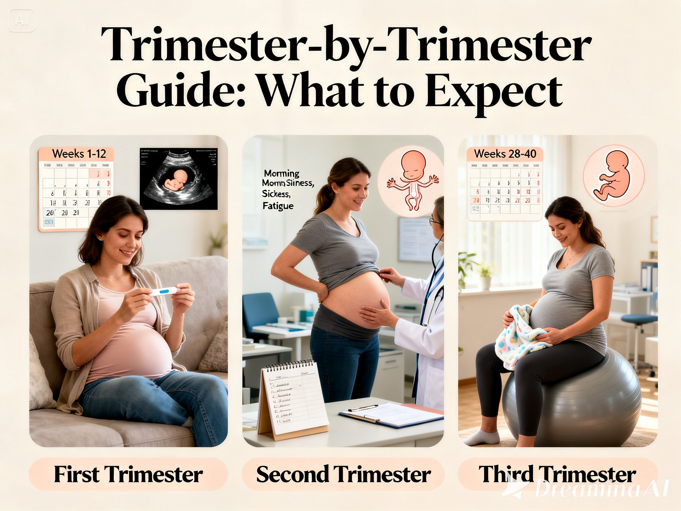 Trimester-by-Trimester Guide: What to Expect